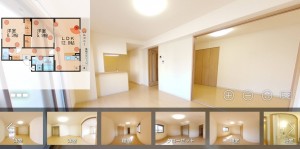 360°パノラマ写真を掲載しています