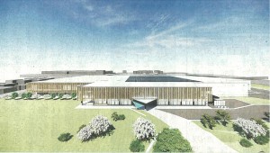 「KAJI FACTORY PARK 新築工事」外観パース