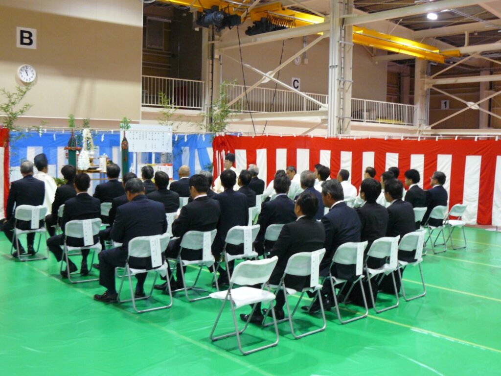 北日本テクノス竣工式 (1)