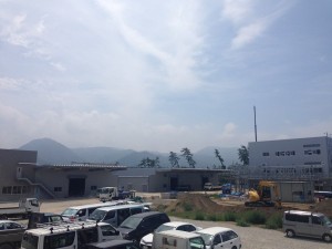 完成間近