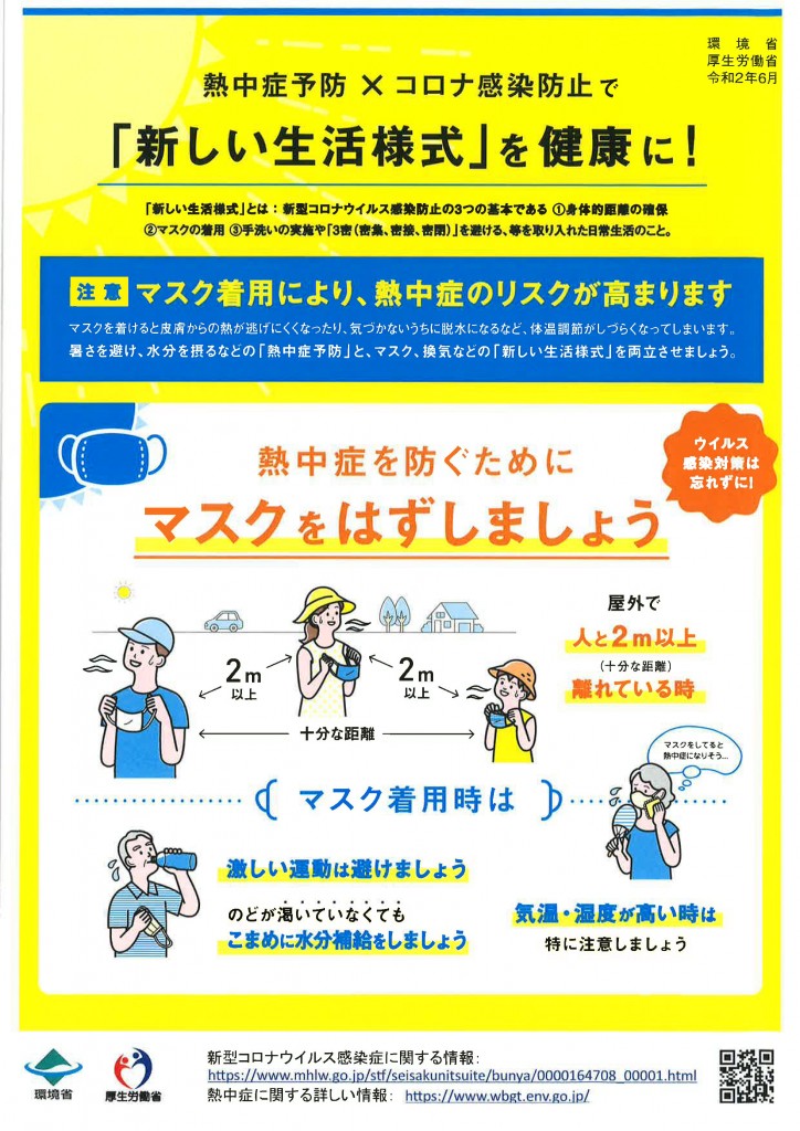 熱中症とコロナ