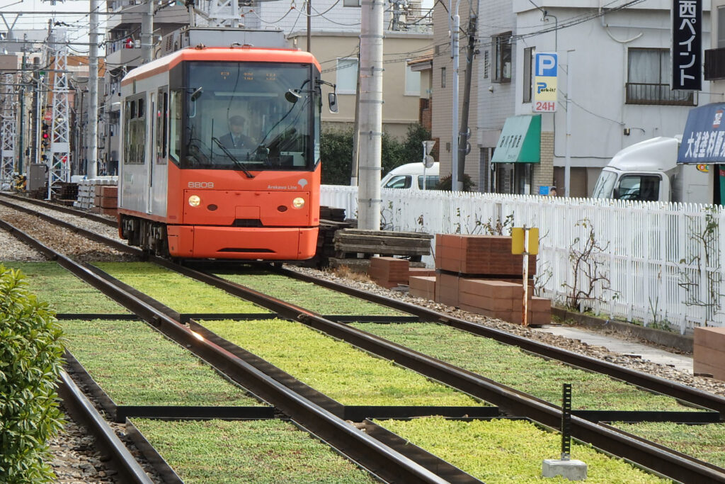 軌道緑化 のイメージ